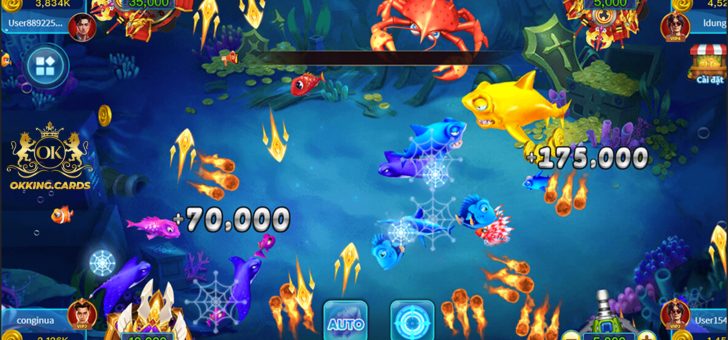 okking FISH SHOOTING GAME