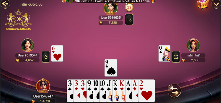 okking TIẾN LÊN (Advance_Go Forward)