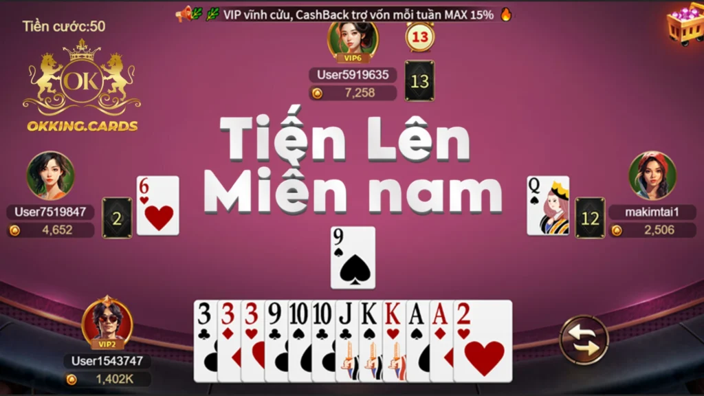 okking tiến Lên Miền Nam